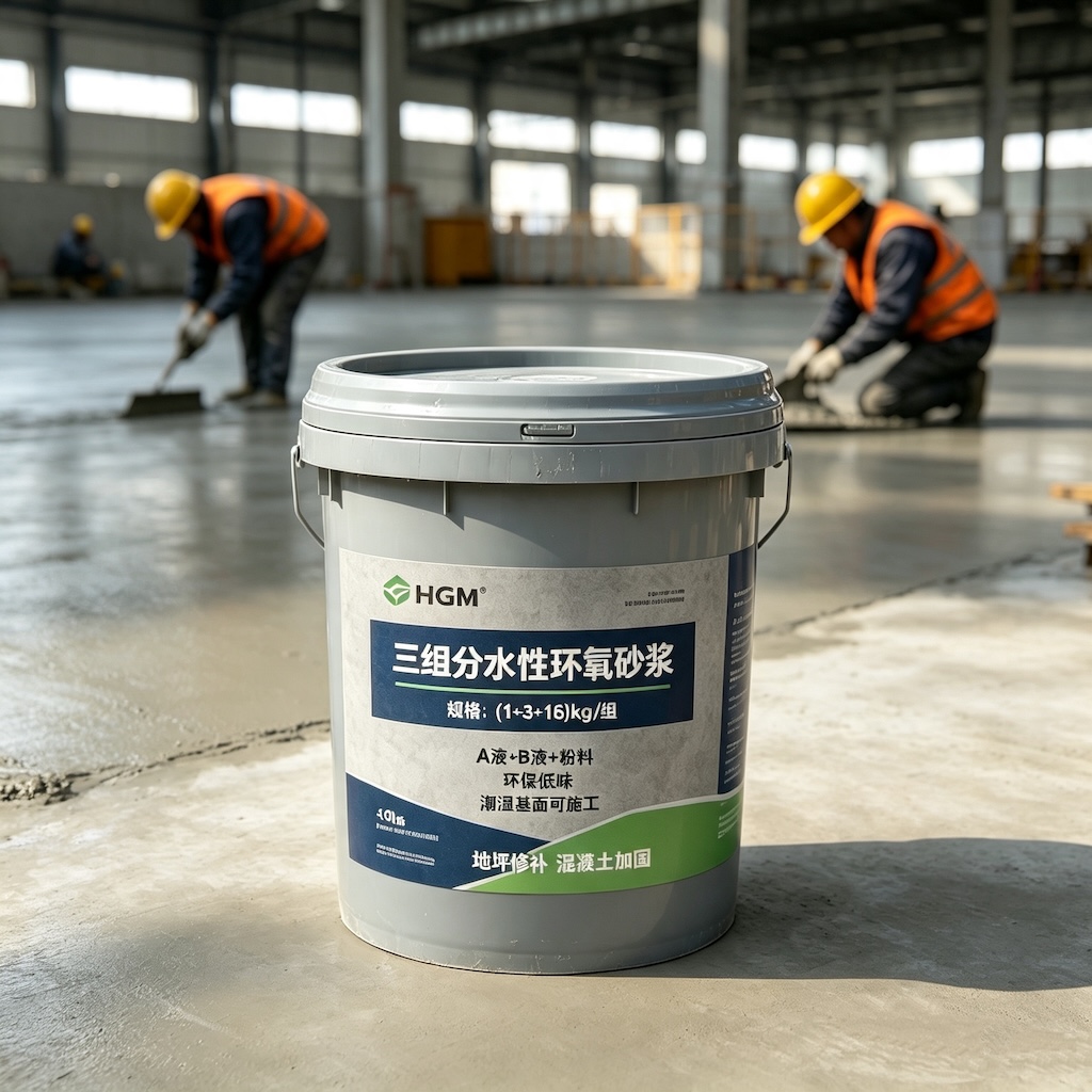 涿鹿三组份水性环氧砂浆